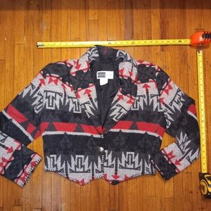 Rhonda Starks Black and Red Women's Jacket